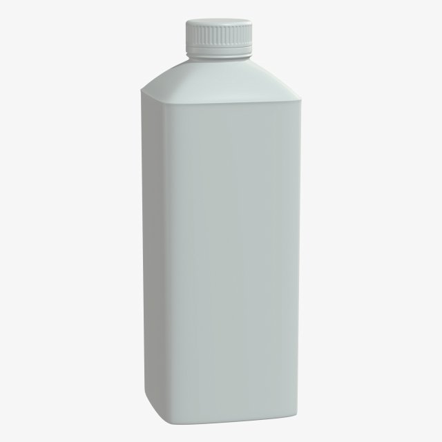kefir bottle 3D 模型 .c4d .max .obj .3ds .fbx .stl .blend 