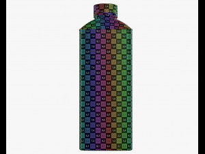 kefir bottle 3D 模型