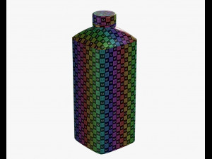 kefir bottle 3D 模型