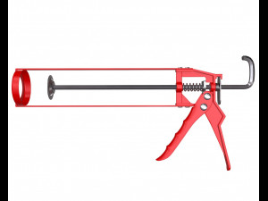 skeleton type manual caulking Model 3D