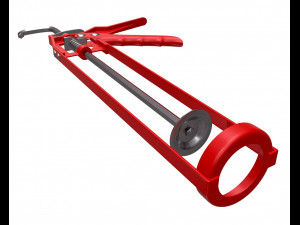 skeleton type manual caulking Model 3D