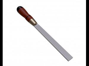 rectangular wood course cut rasp Modelo 3D