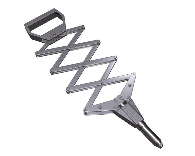 3d lazy tong riveter 3D Модель .c4d .max .obj .3ds .fbx .stl .blend 