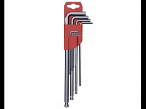 3d hex key set Modello 3D
