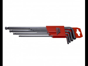 3d hex key set Modello 3D