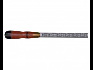 half round wood course cut rasp 3D Model