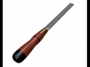 half round wood course cut rasp 3D Model