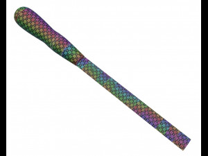 half round wood course cut rasp 3D Model