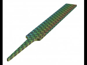 grobet flat hand file 3D Model