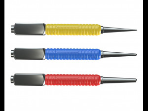 dynagrip nail punch set 3 piece model Modelo 3D