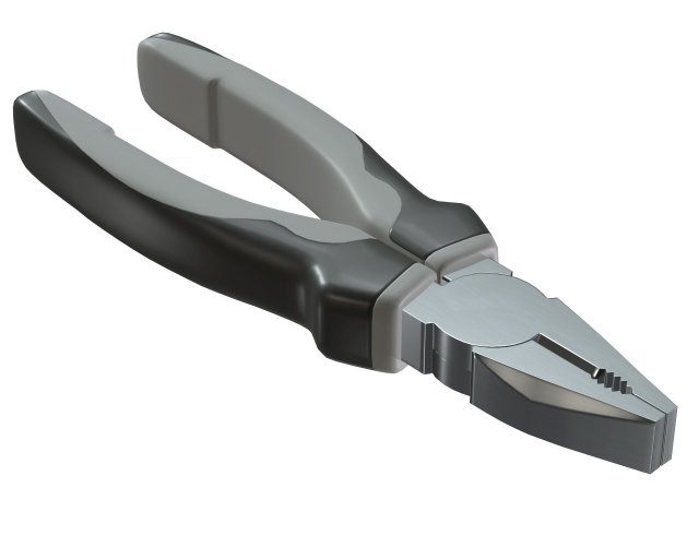 3d combination pliers Modèle 3D .c4d .max .obj .3ds .fbx .stl .blend 