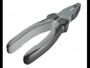 3d combination pliers 3D Model