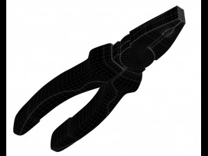3d combination pliers Modèle 3D