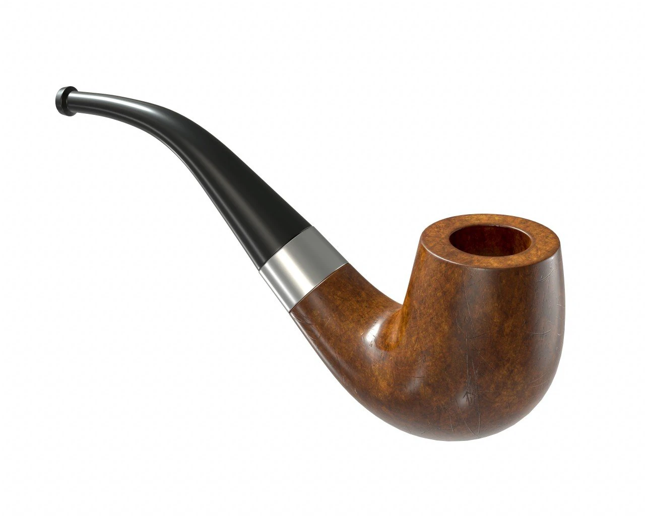 wood pipe model 3D Model .c4d .max .obj .3ds .fbx .stl .blend