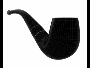 wood pipe model 3D 模型