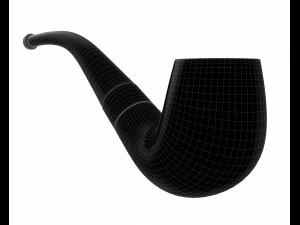 wood pipe model 3D Model
