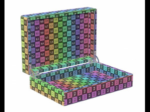 3d wood box opened Modelo 3D