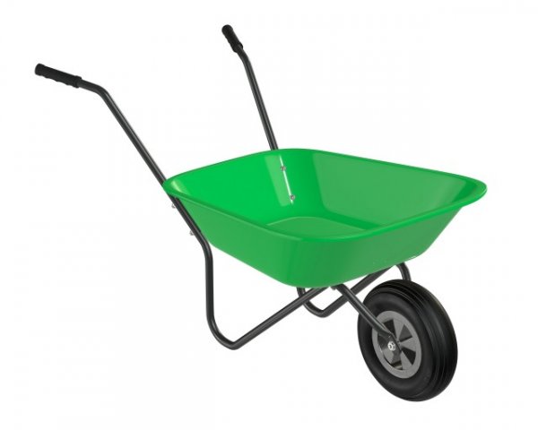 3d wheelbarrow 02 3D Model .c4d .max .obj .3ds .fbx .stl .blend 