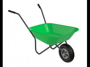 3d wheelbarrow 02 3D Model