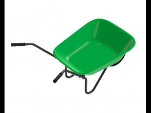 3d wheelbarrow 02 3D Model