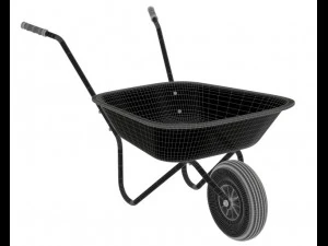 3d wheelbarrow 02 3D Model