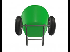 wheelbarrow 01 model 3D Model
