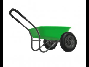 wheelbarrow 01 model 3D Model