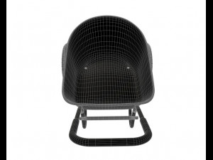 wheelbarrow 01 model Modello 3D