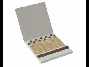 3d slim matches 02 3D Model