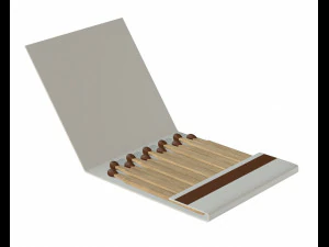 3d slim matches 02 3D Model