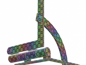 3d jewel box hindle 3Dモデル