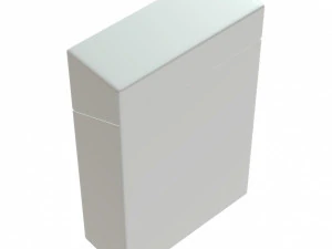 cigarette box closed 3D Model