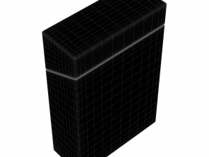 cigarette box closed 3D Model