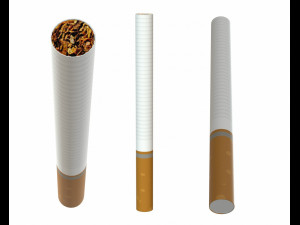 3d cigarette 3D Model