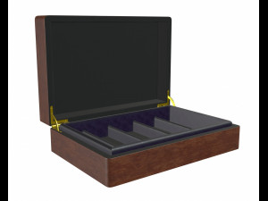 3d cigar box model Modelo 3D
