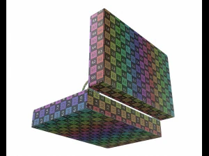 3d cigar box model 3D Model