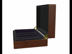 3d cigar box model 3D मॉडल