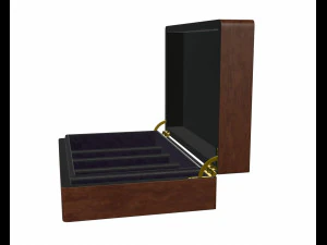 3d cigar box model 3D Model