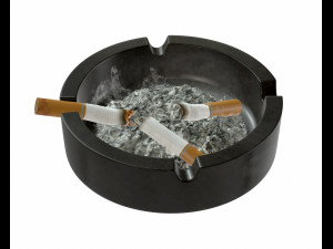 ashtray used 3D Модель