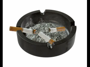 asbak yang digunakan Model 3D