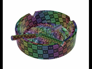 ashtray used 3D Model