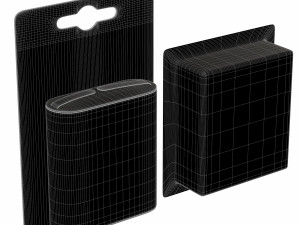 4 5v battery package 3D 모델