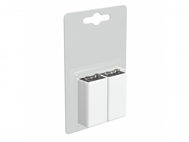 9v battery package 2 Model 3D .c4d .max .obj .3ds .fbx .stl .blend 