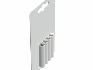 aaa battery package 2 Modello 3D