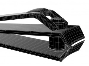 fingernail clipper Model 3D