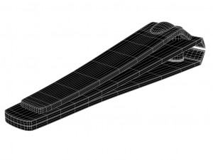 fingernail clipper Model 3D