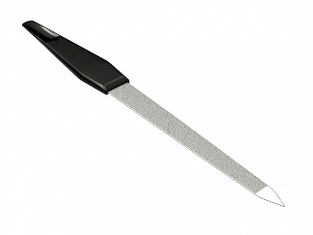 nail file 3D Model .c4d .max .obj .3ds .fbx .stl .blend 