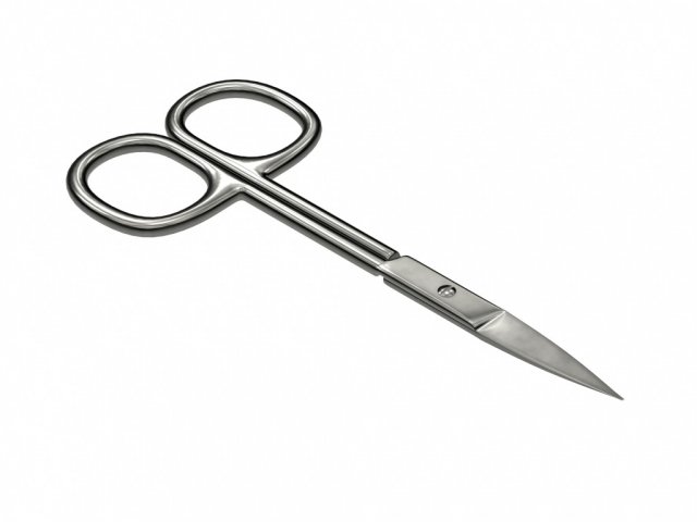 scissors closed 3D Model .c4d .max .obj .3ds .fbx .stl .blend 