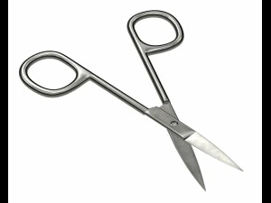 3D makas a&ccedil;ıldı 3D Model