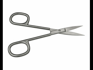 3d scissors opened Modèle 3D